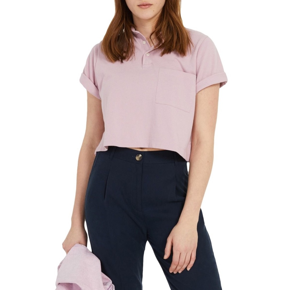 Frank And Oak Wide Collar Polo